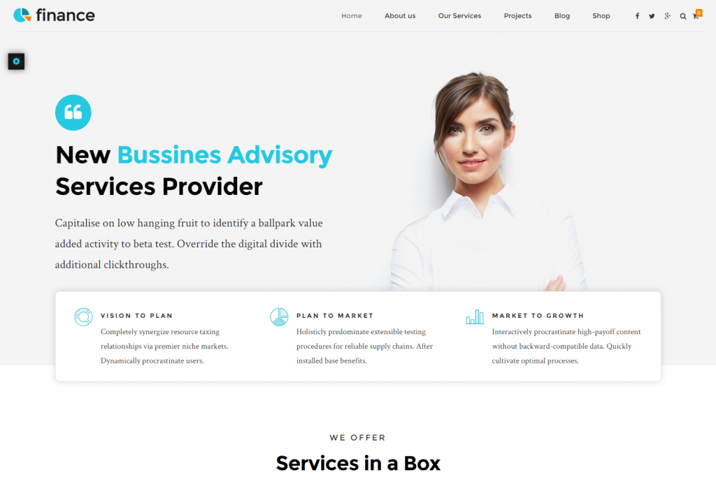 Finance Advisors - Finanzdemo