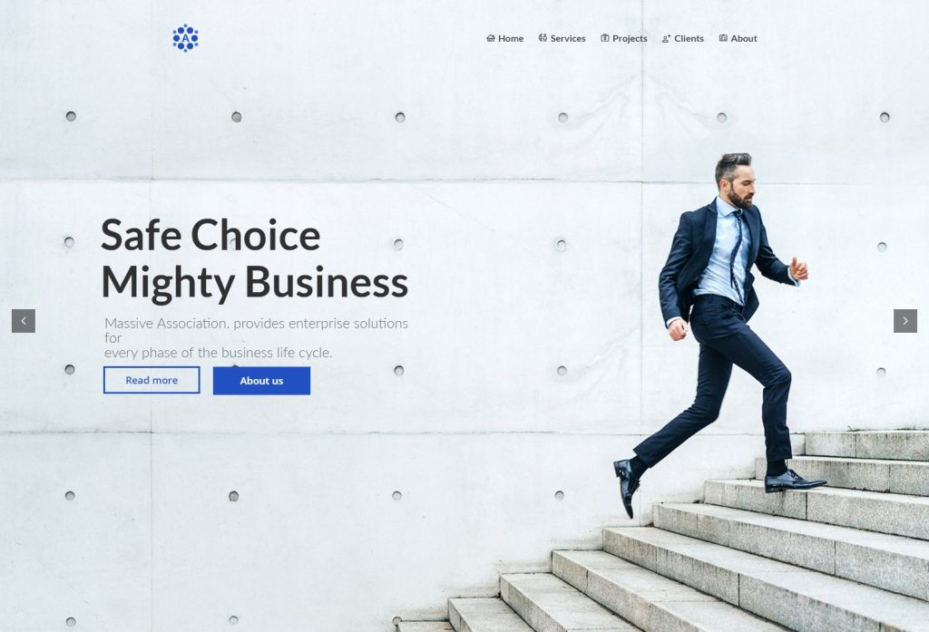 Association - Nur eine weitere WordPress Website-komprimiert