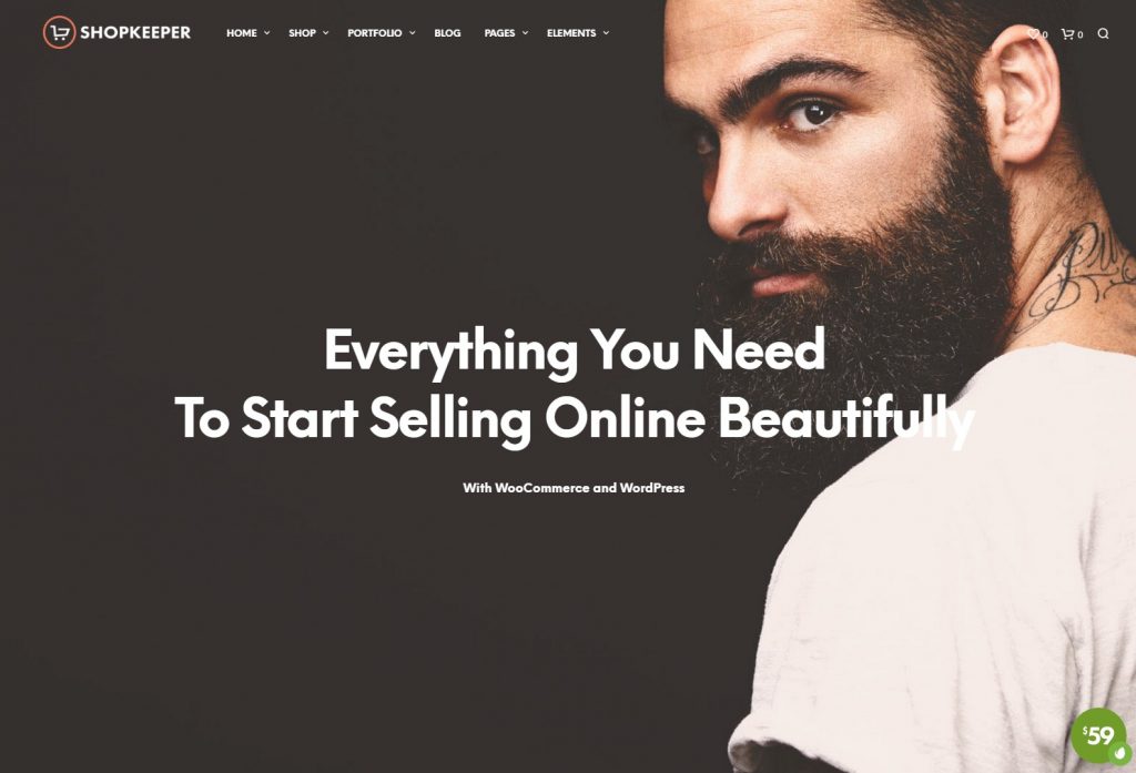 Shopkeeper - eCommerce WordPress Theme-komprimiert