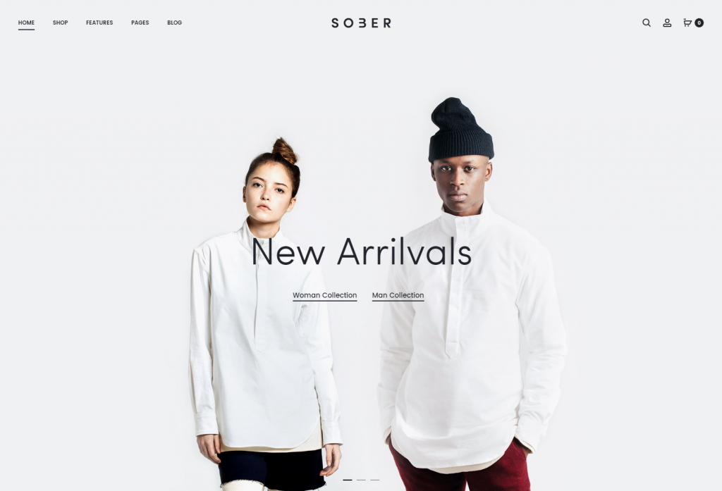 Sober - Nur eine weitere UIX Themes Demo-Seite