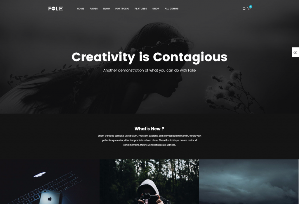Blog Medienbilder - Folie - Der Website-Baukasten