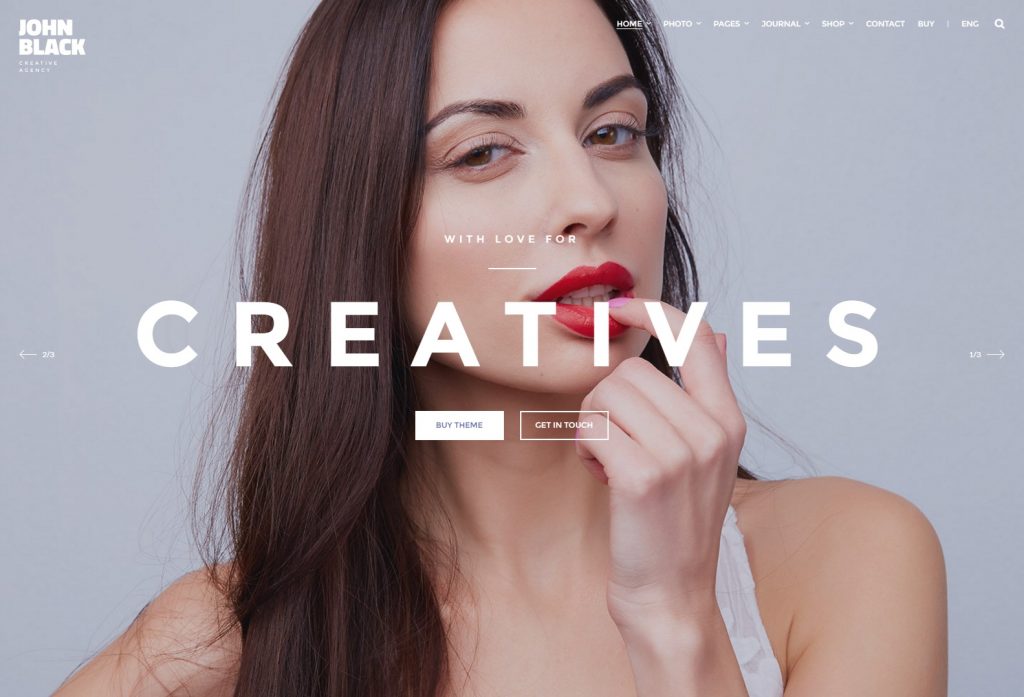 JohnBlack - Premium WordPress Theme-komprimiert