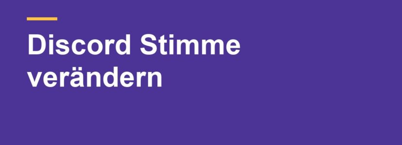 Discord: Stimme verändern mit Voice Changer und Soundboard