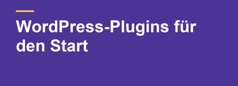 WordPress-Plugins für den Start: Die 12, die du wirklich brauchst