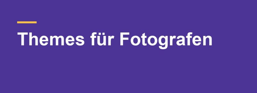 WordPress-Theme für Fotografen: Acht Themes und vier Galerie-Plugins